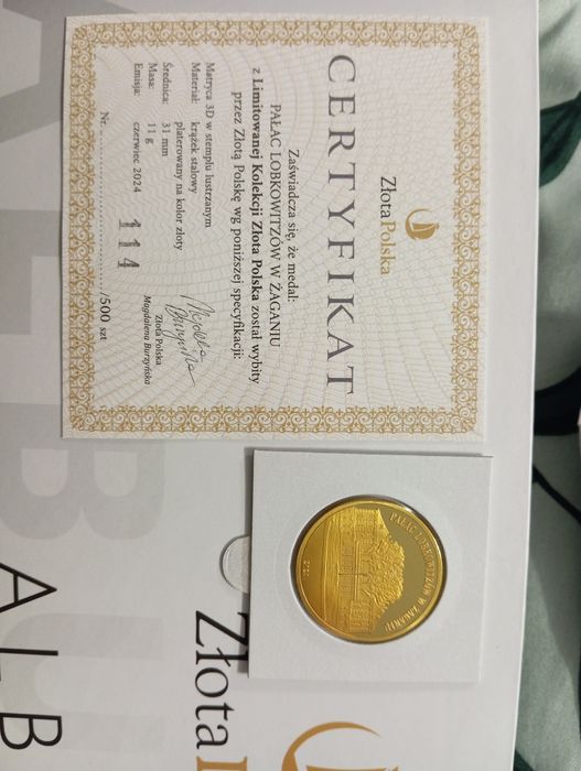 Medale / Monety Złota Polska