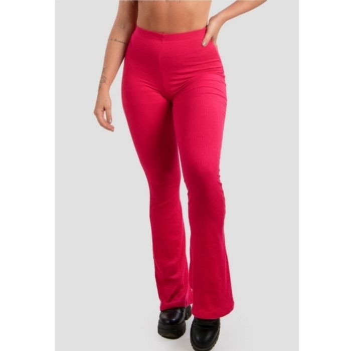 Штани кльош в рубчик