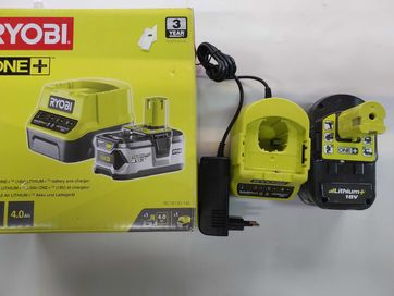 RYOBI AKUMULATOR 4Ah + ładowarka 18V WOL