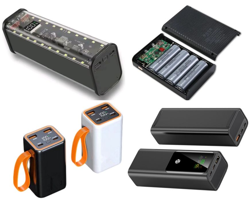 Корпус для повербанк 21700 22 - 100W 4 акумулятори