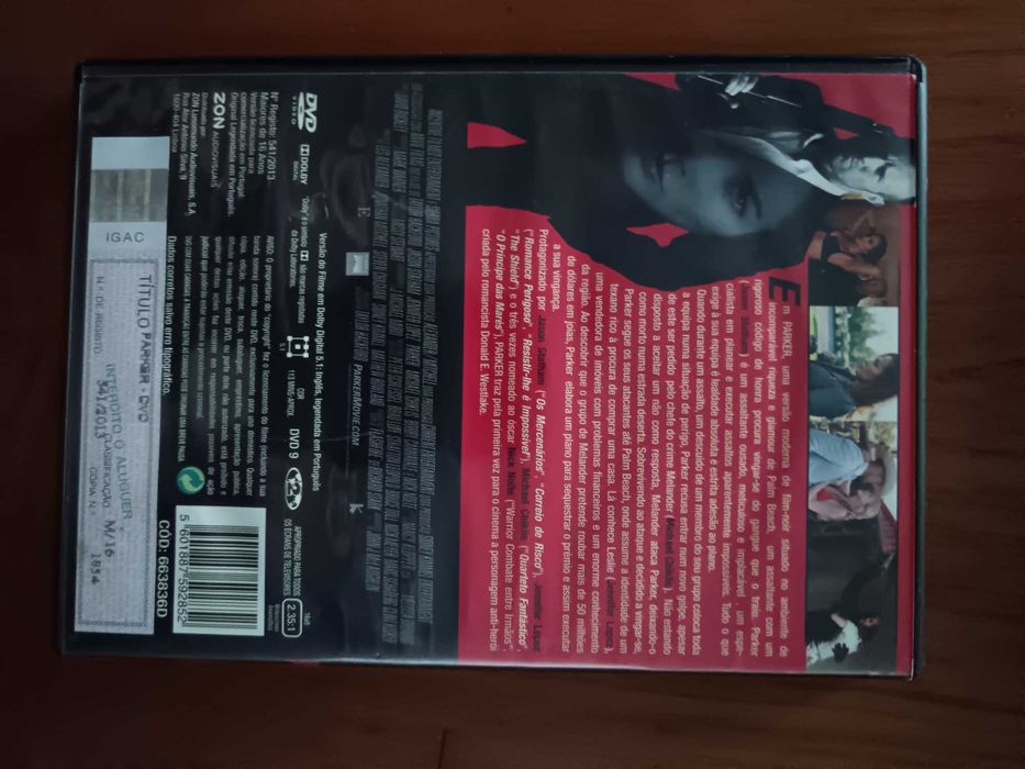 filme dvd original - parker