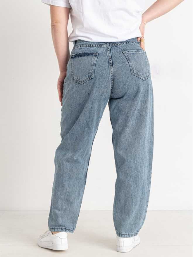 Ропродаж Жіночі джинси слоучі балони, МОМ сині 48-52 розміри