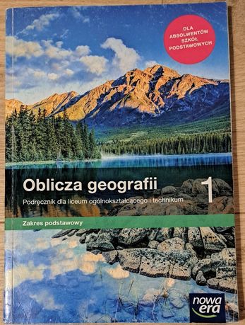 Podręcznik geografia - Oblicza geografii 1 zakres podstawowy