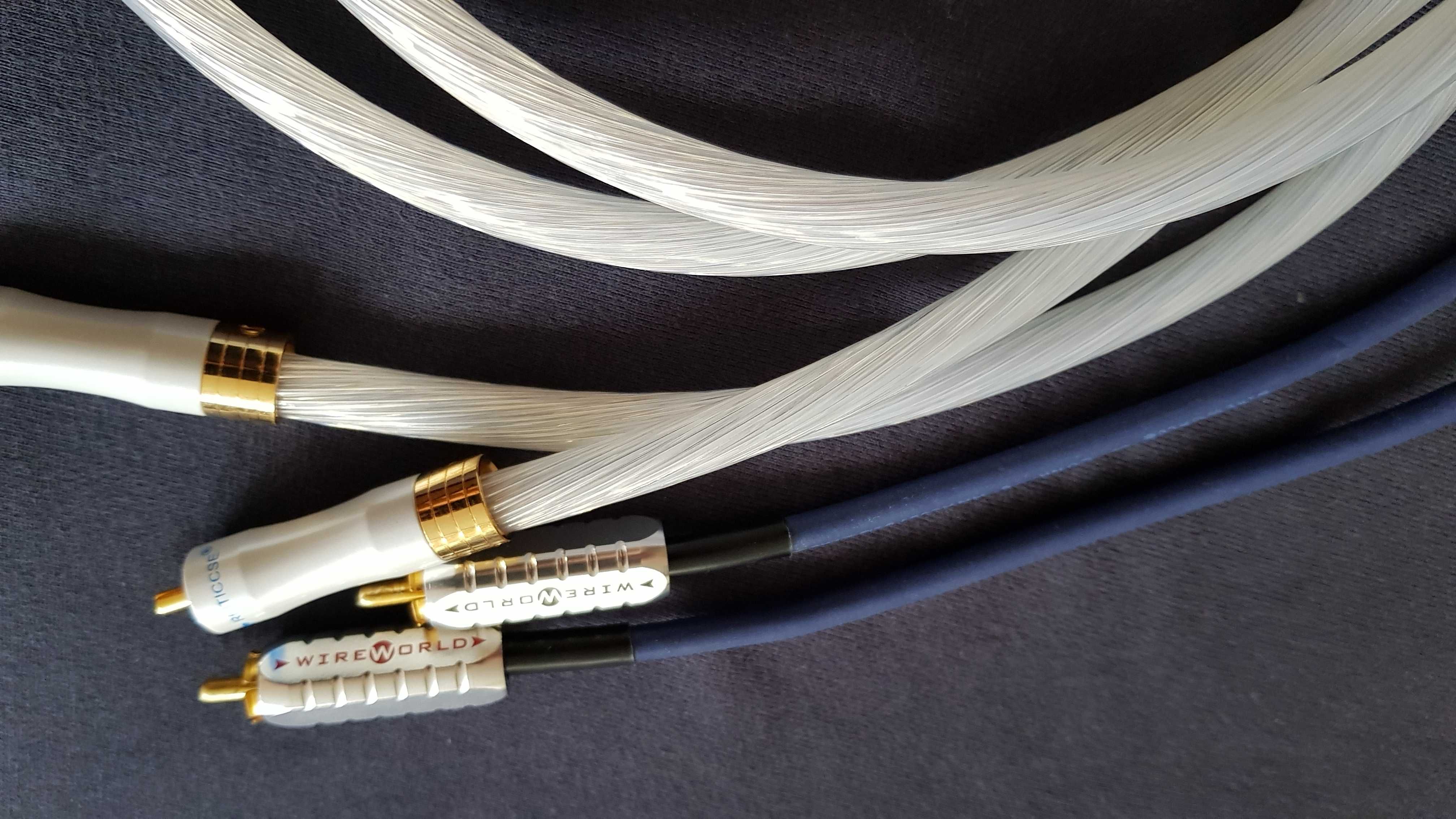 kabel audio rca silver długośc 1,5m