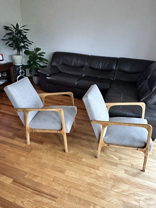 Fotele prl, vintage typ 04-B