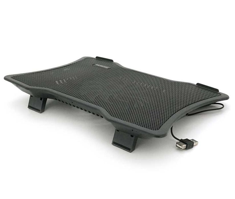 Охлаждающая Подставка под ноутбук Pccooler 10-15" 140mm BLUE LED