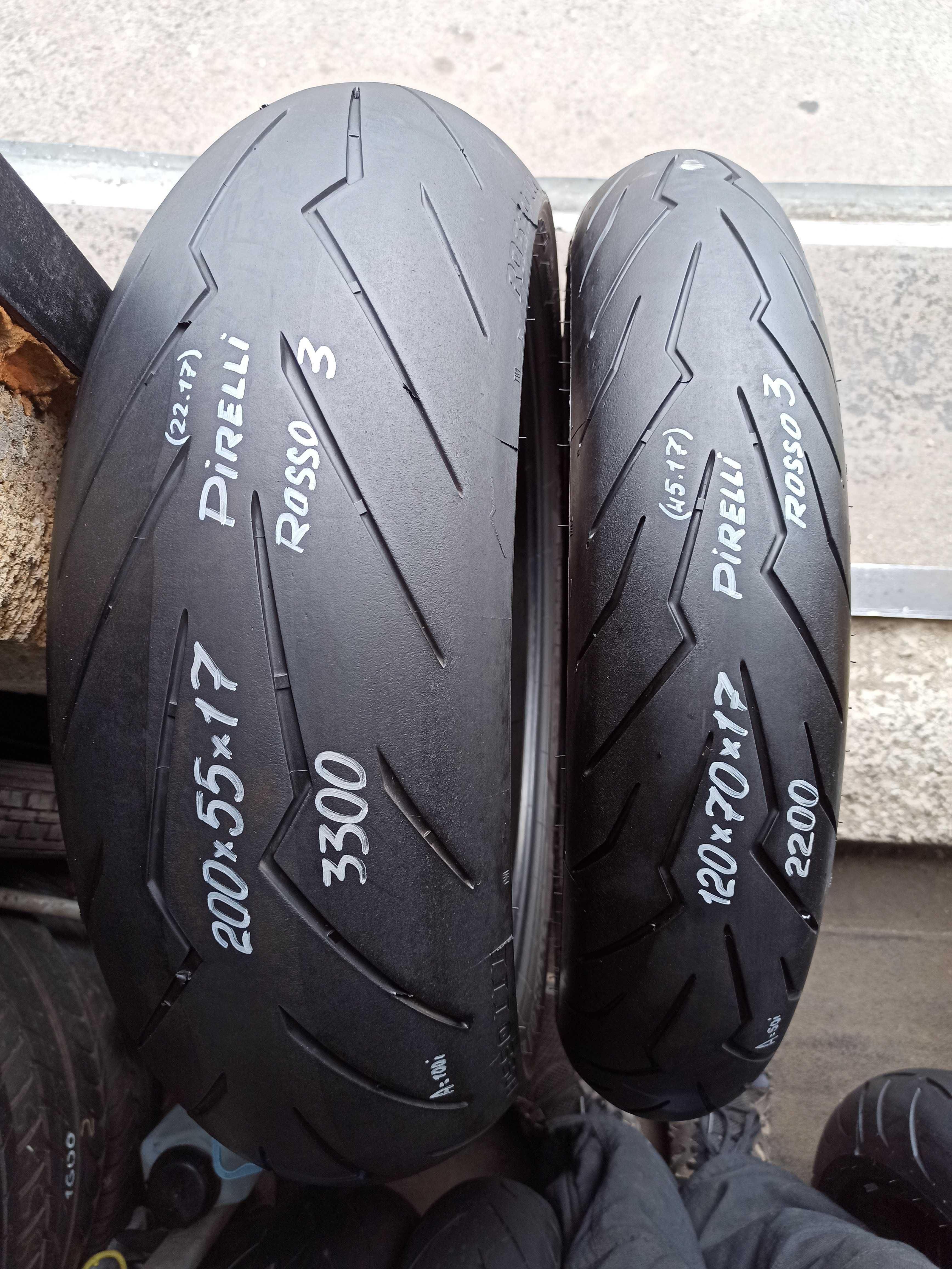 Мото шини комплект 120/70 160 180 60 190 200/ 50 55 R17