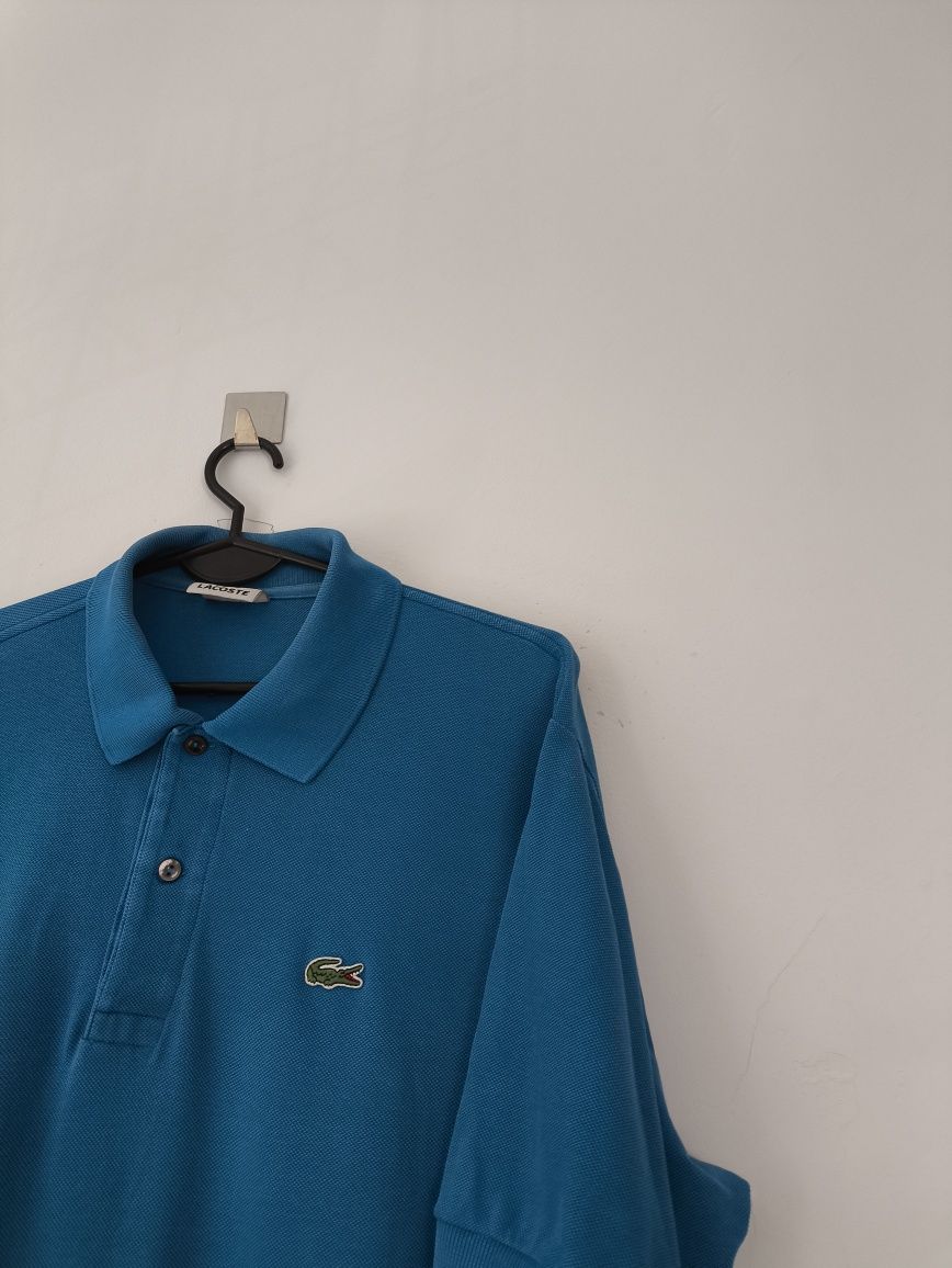Lacoste polo męskie eleganckie vintage lato polówka tshirt koszulka vi