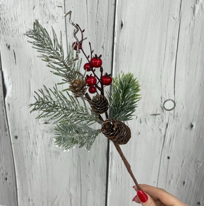 Gałązka świąteczna – 30 cm
