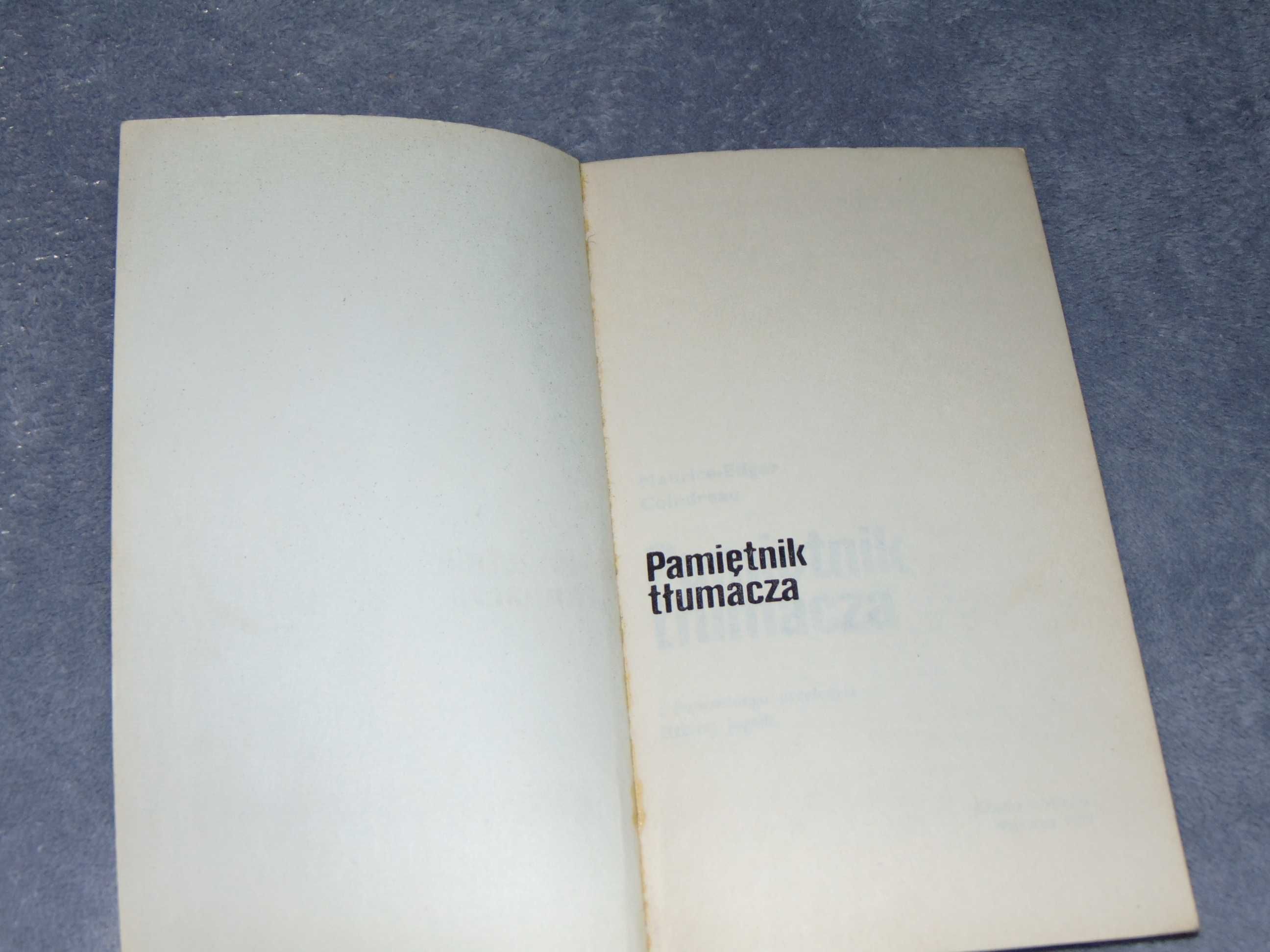 Pamiętnik tłumacza - Maurice-Edgar Coindreau