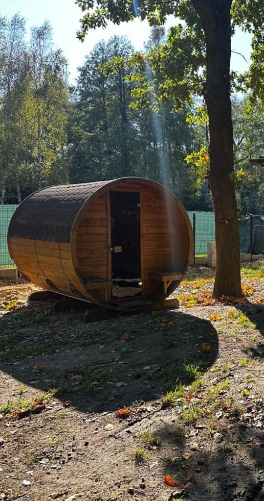 Sprzedam saunę ogrodową beczkę