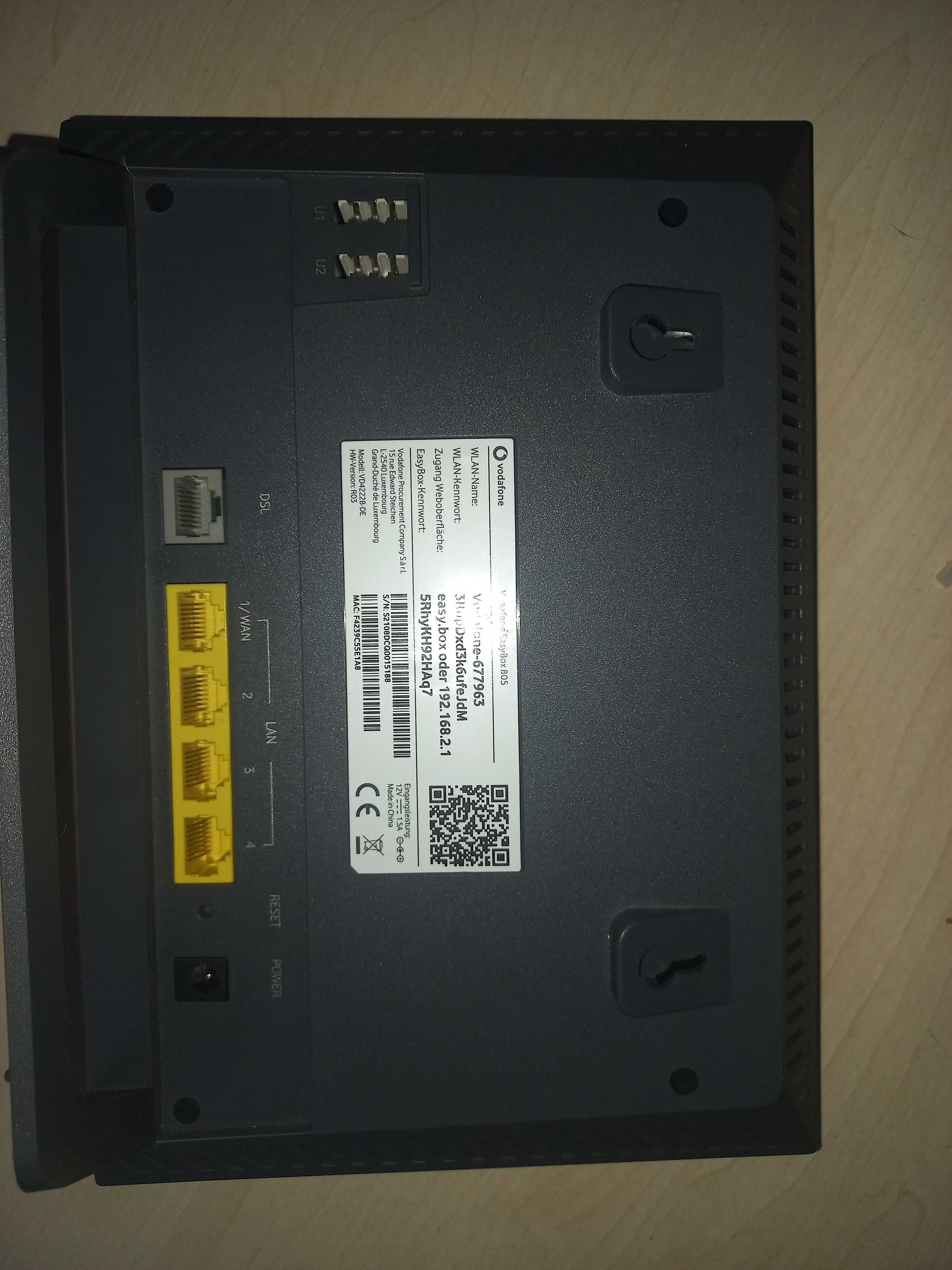 Vodafone easybox 805