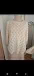Sweter ażurowy handmade