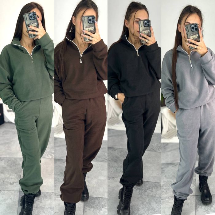 Теплый костюм женский флисовый/костюм флісовий жіночий