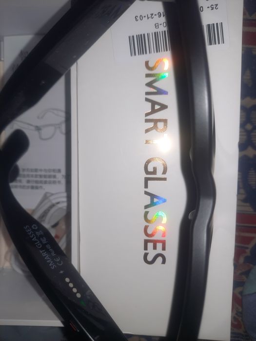 Гарнитура блютуз умные очки с ии, розумні окуляри, смарт окуляри