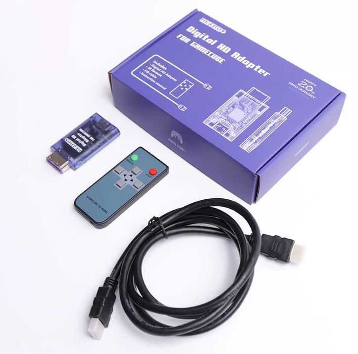 Цифровой HDMI-адаптер конвертер для Nintendo Gamecube HDMI