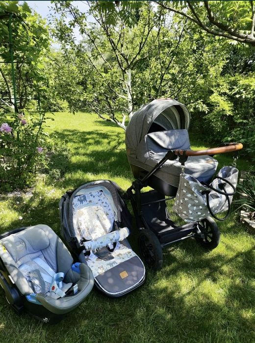 Багатофункціональна коляска 3 в 1 Prime 2020 + бонус