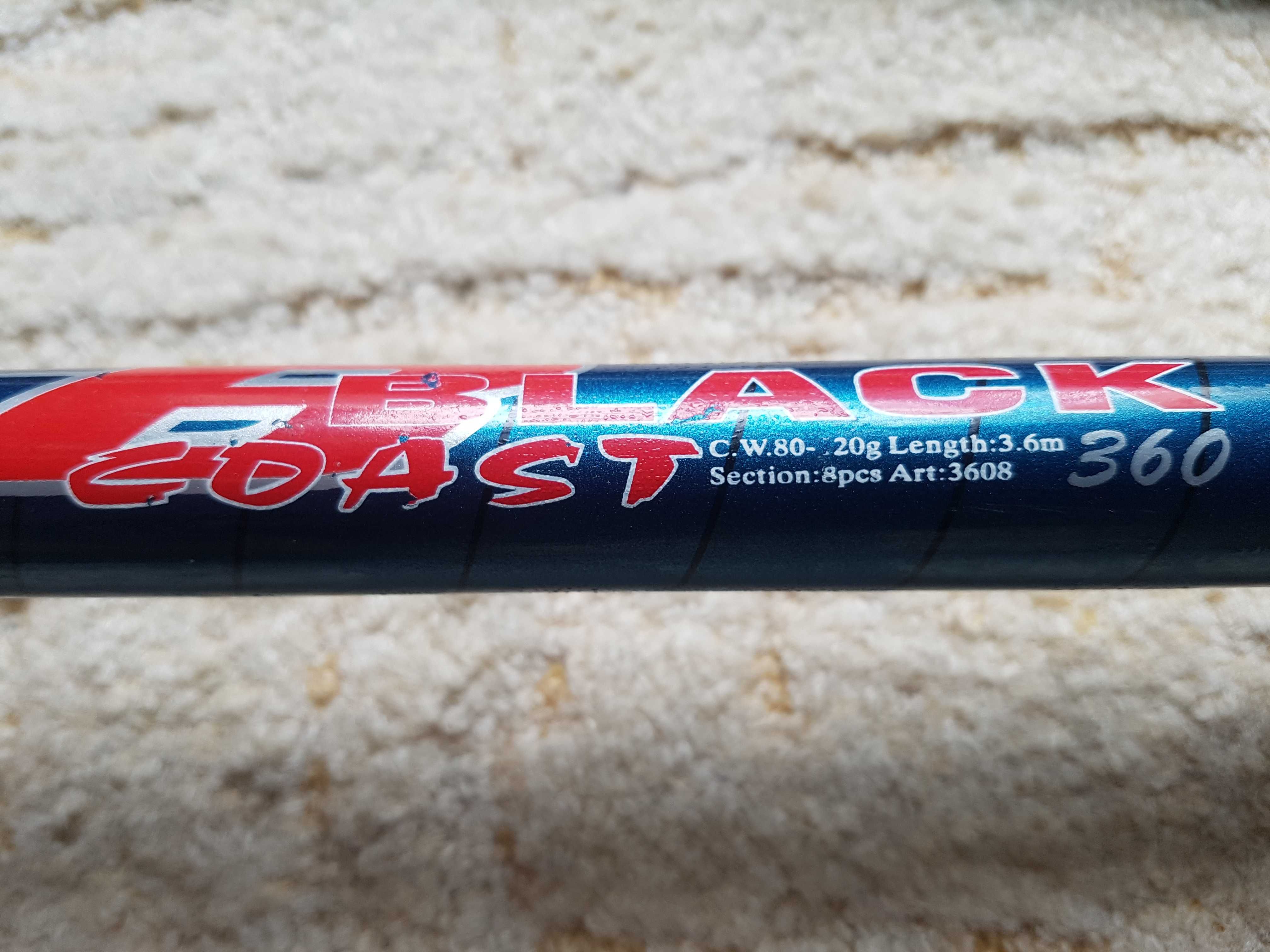 Wędka  Aal Spezial i Power Black Coast
