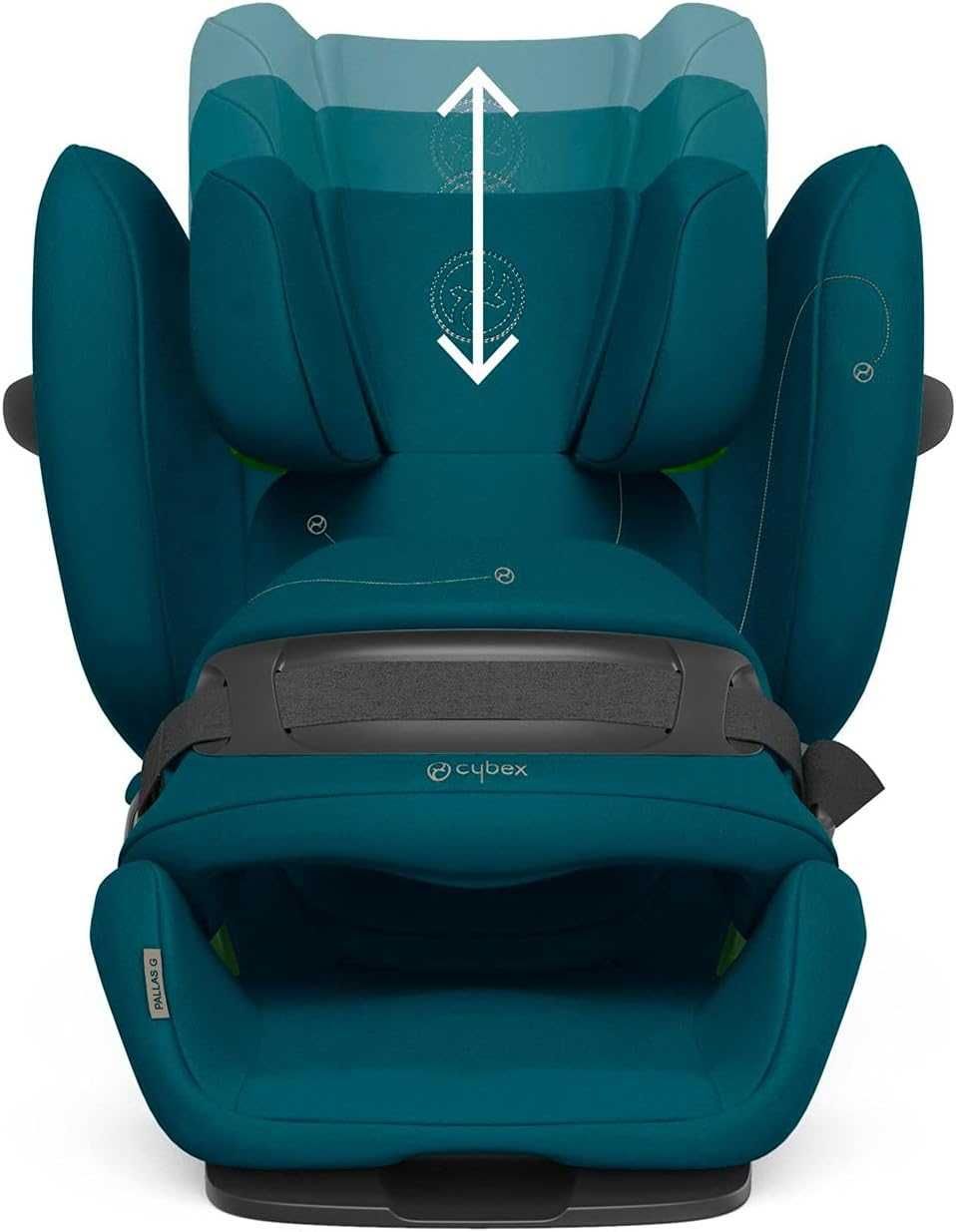 Fotelik Cybex Pallas G i-Size 9-36 kg ISOFIX River Blue Turkusowy NOWY