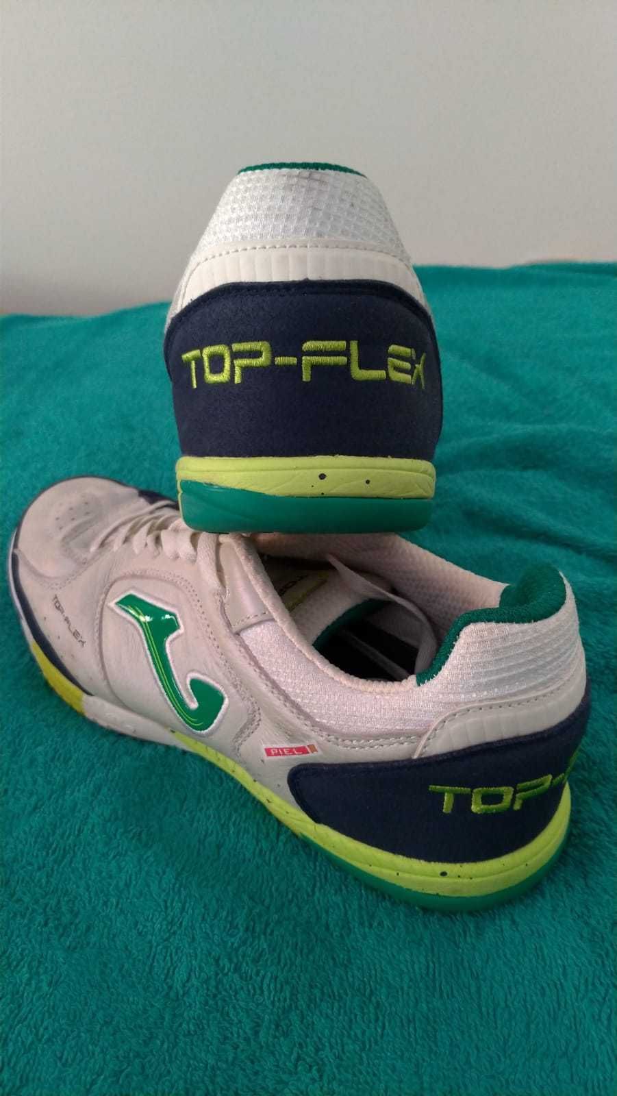Chuteiras Joma Top-Flex | Piso-Pavilhão | 42 | Semi-Novas