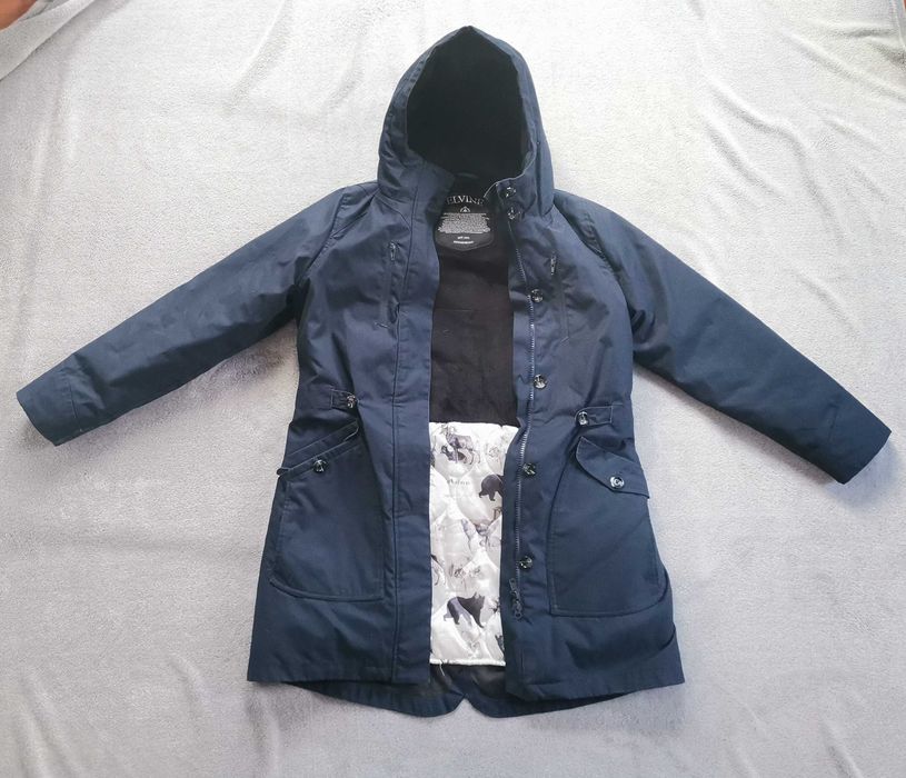 Elvine Kurtka zimowa płaszcz parka CUDO L kaptur uniseks nowa