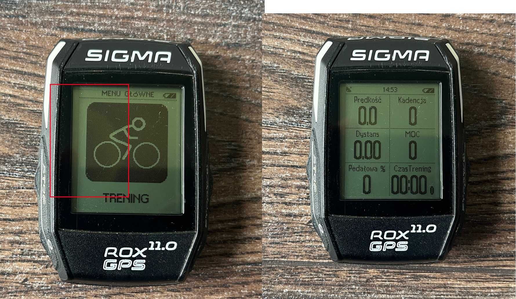 Licznik/komputer Sigma ROX 11.0 GPS zestaw czujniki