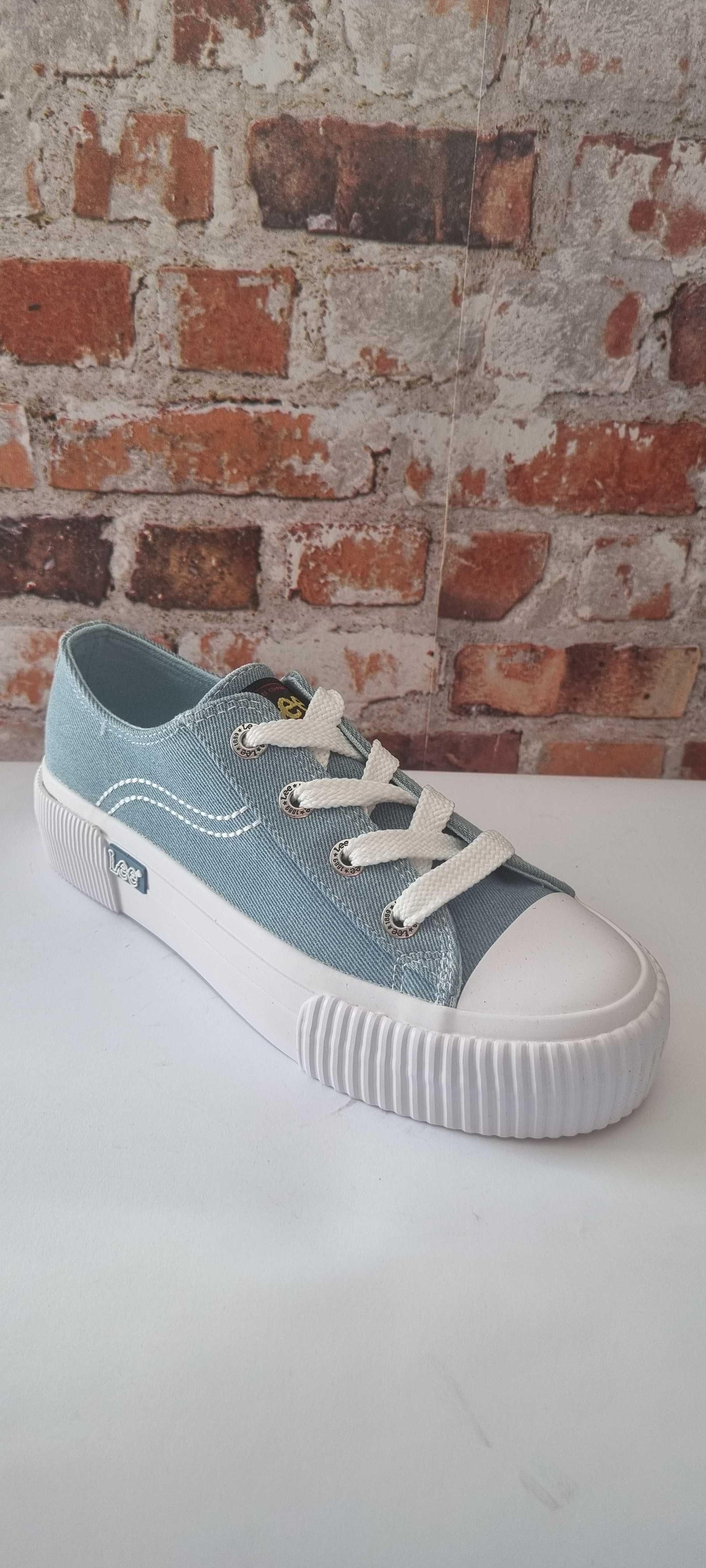 Trampki damskie do kostki Lee Isla C Low nr 40