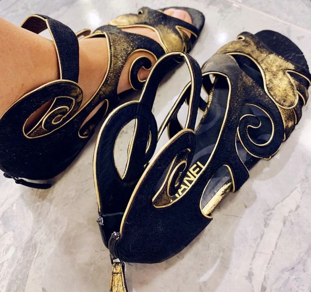 Оригинальные босоножки Chanel