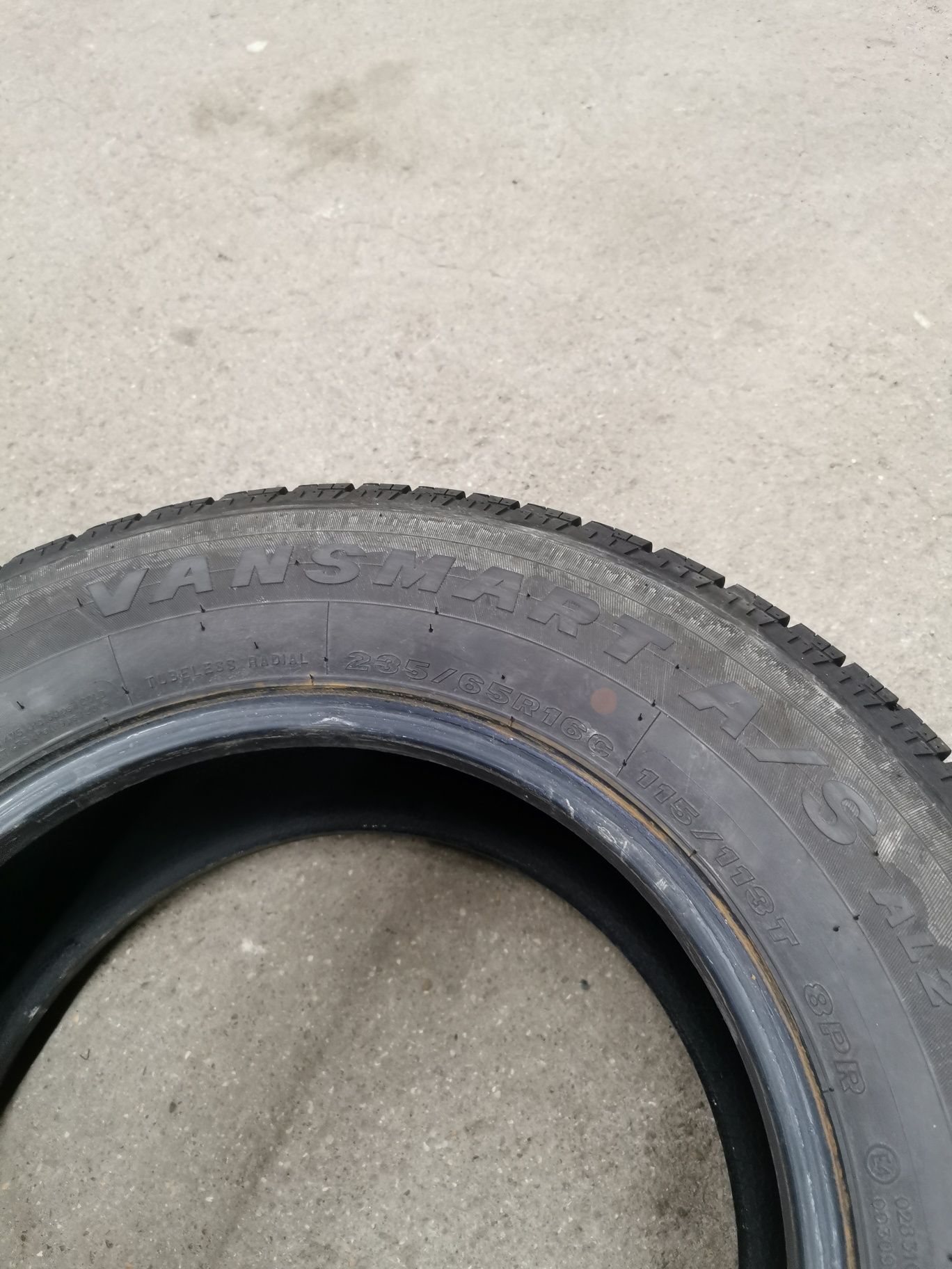 Para opon 235/65R16C Maxxis VanSmartA/S Al 2