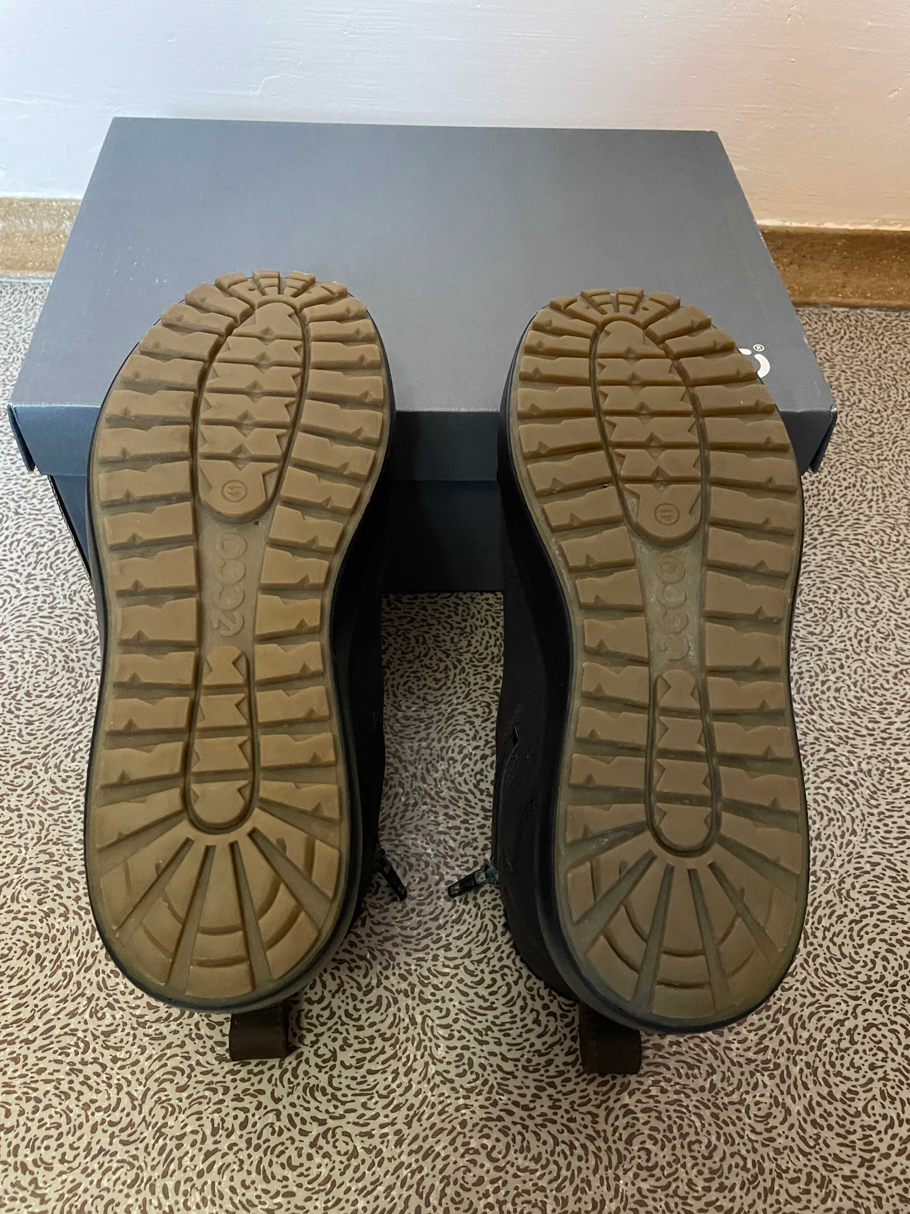 Ботинки демисезонные ECCO Soft 7 Tred, зимові черевики екко, чоботи