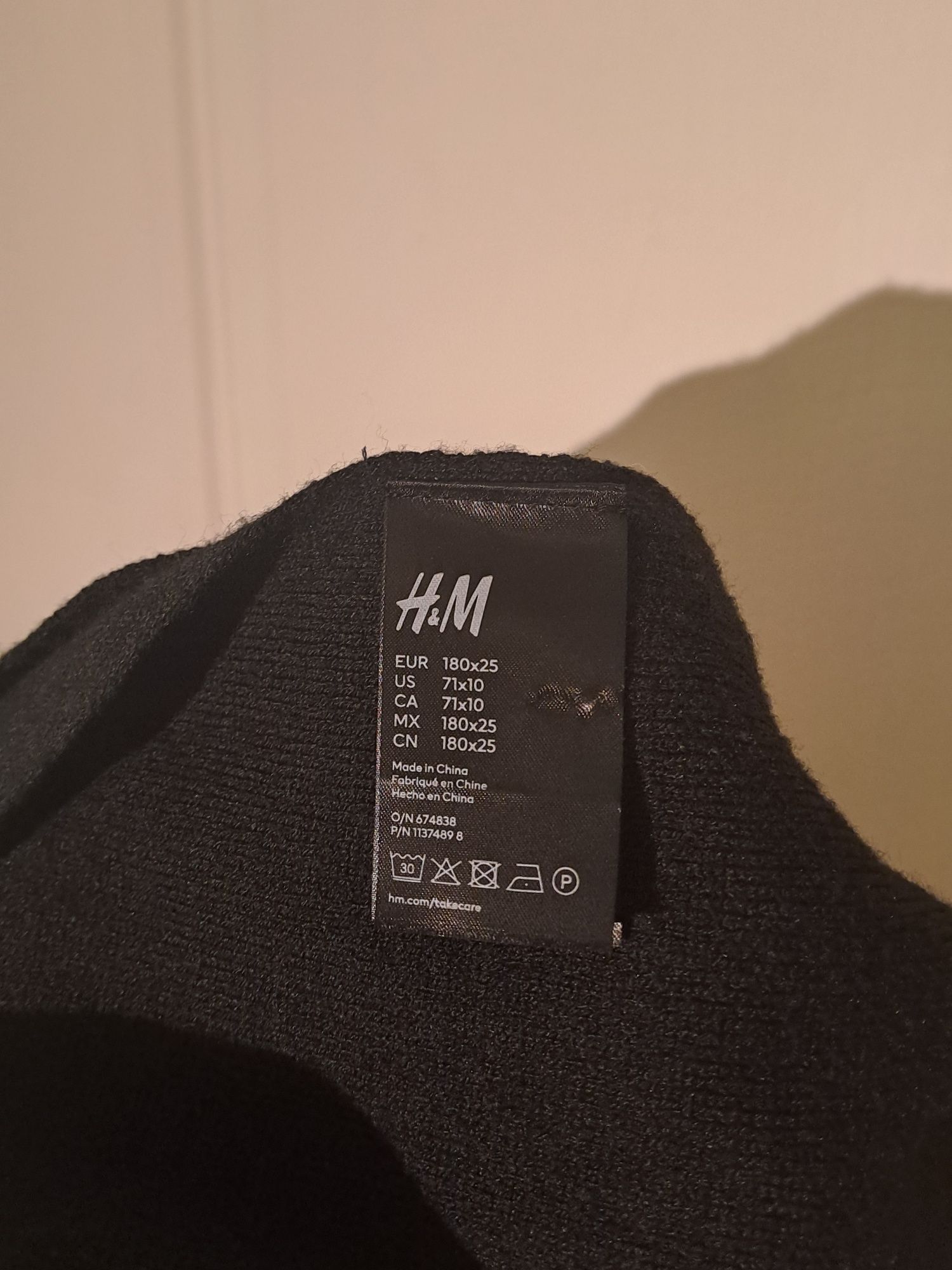 Zestaw czapka + szalik H&M męski