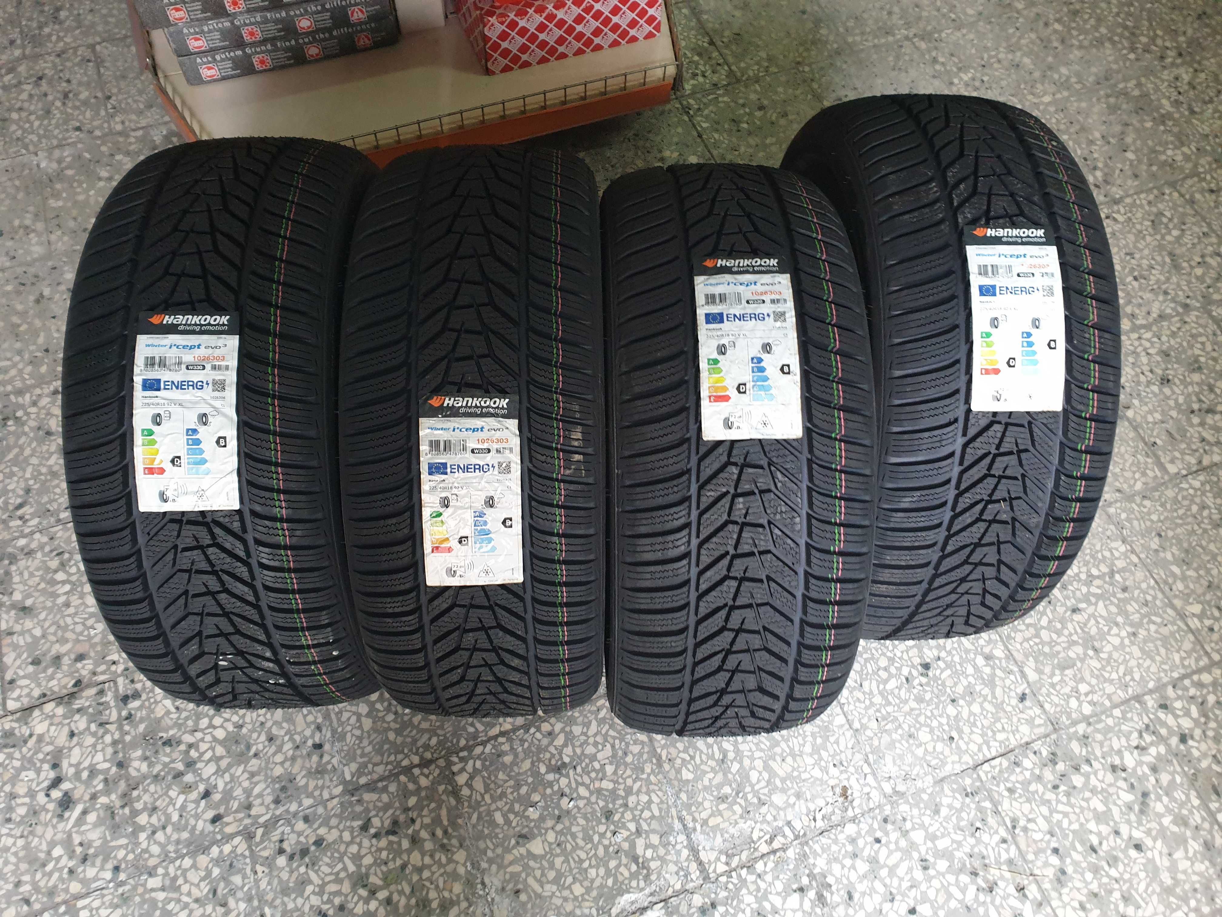 Hankook Winter i*cept evo3 225/40 R 18 92V XL dot 21 komplet