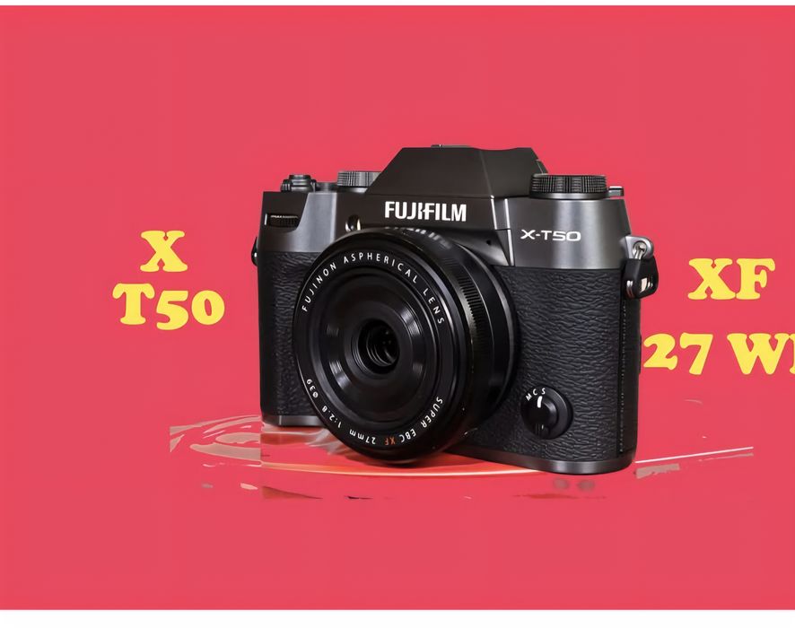 Fuji X-T50 × XF 27mm F:2.8 WR. Novo, fatura/garantia
