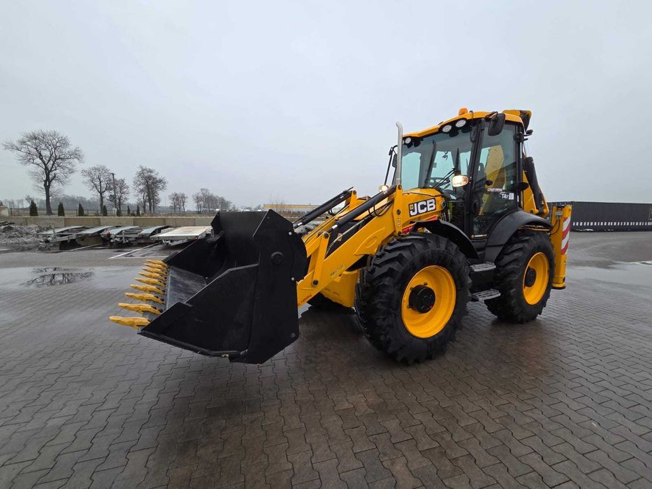 KOPARKO-ŁADOWARKA JCB 4CX T4 F 2018rok 3860mtg!
