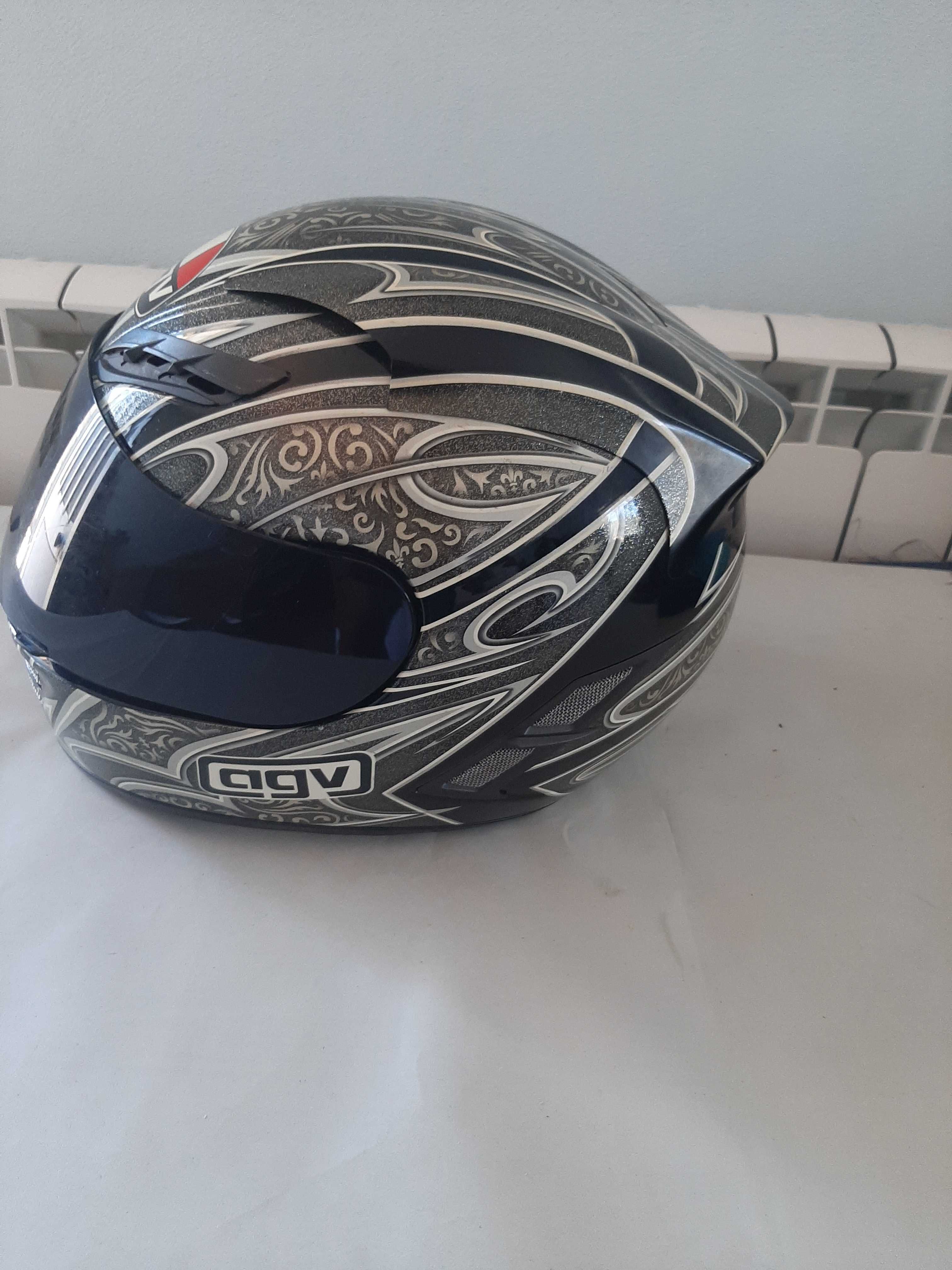 Capacete Agv de mota moto scooter