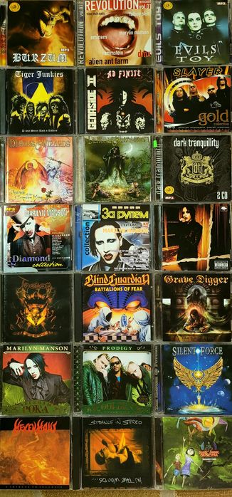 •CD Диски-8•Heavy Metal Rock•Компакт Диски•Объявление-8•