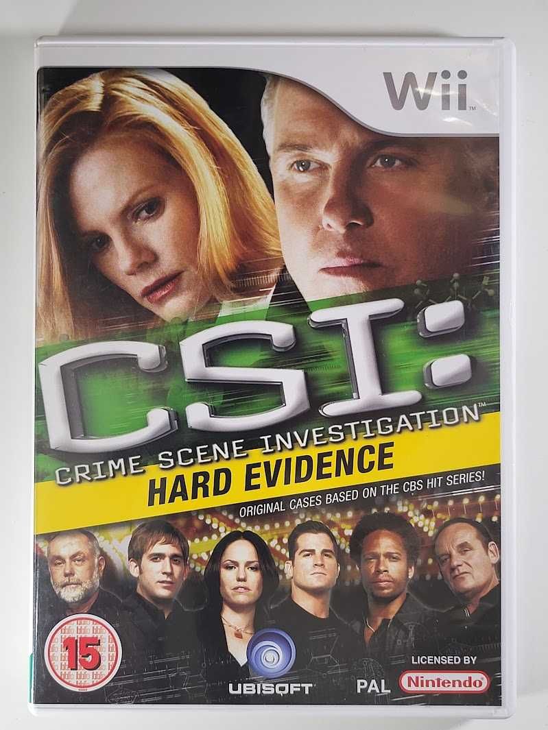 CSI Crime Scene Investigation Hard Evidence / Gra Nintendo Wii / WWA