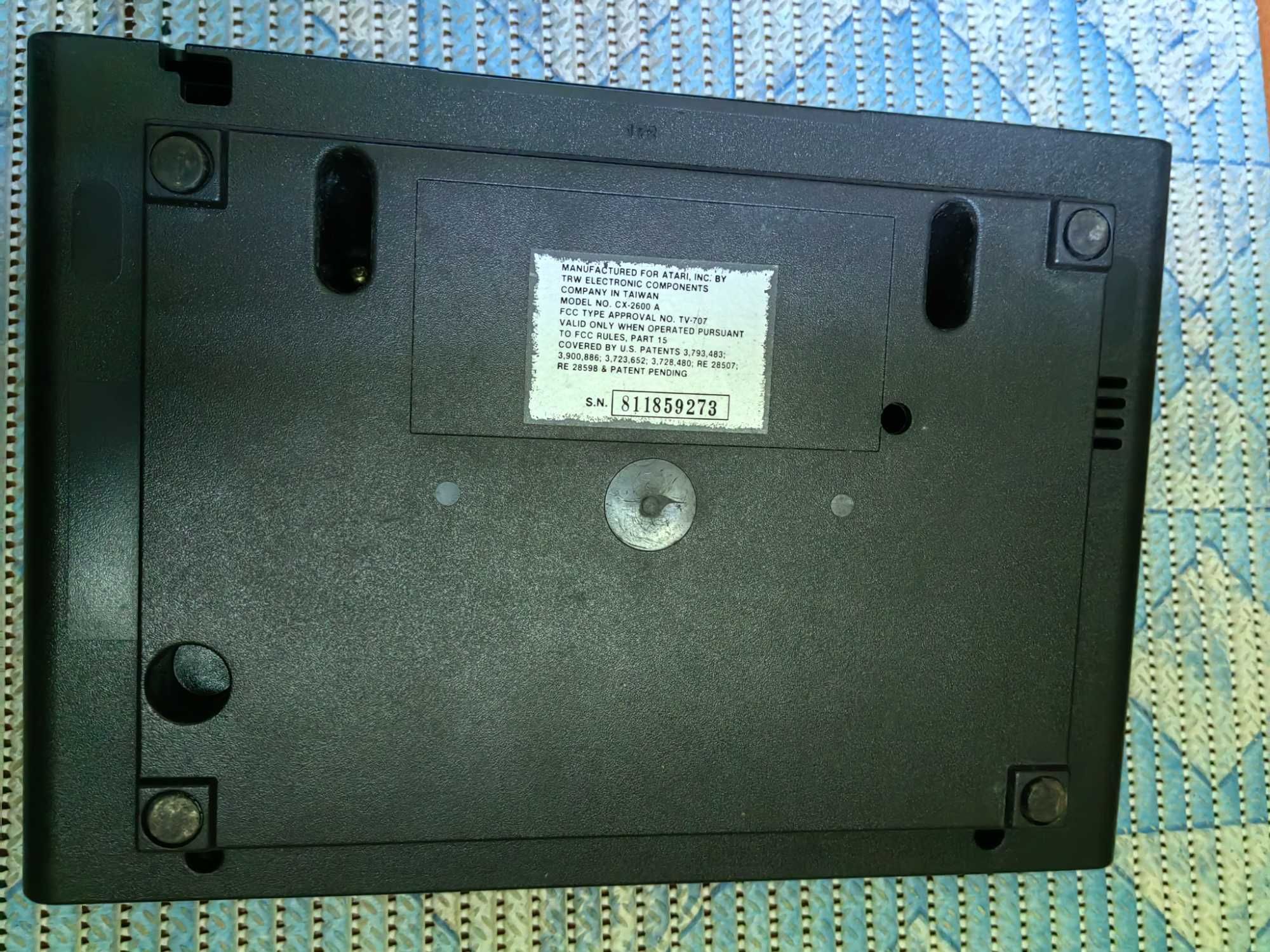 case carcaça atari 2600 original