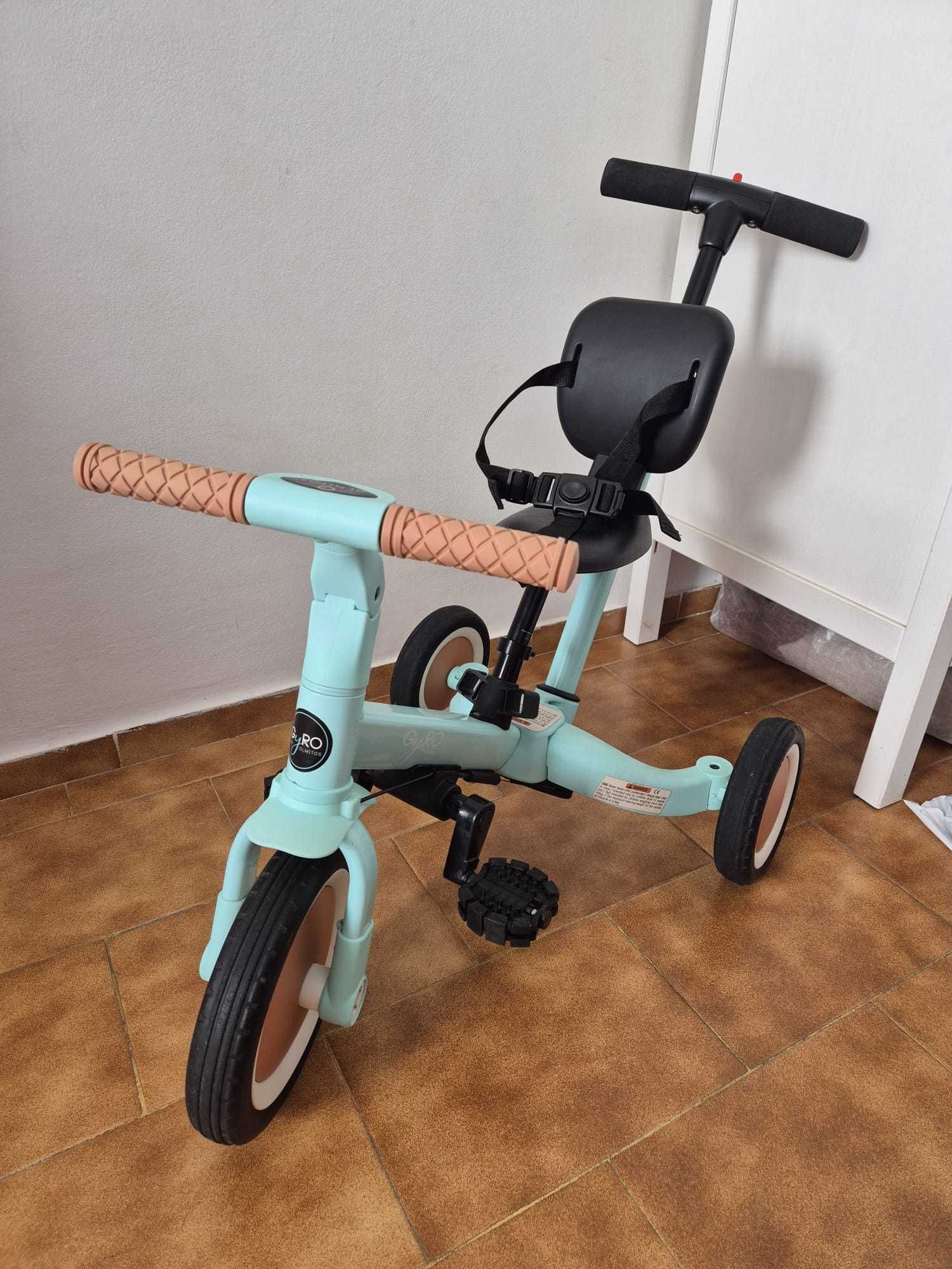 Bicicleta Evolutiva 5 em 1. Facilita a Aprendizagem!