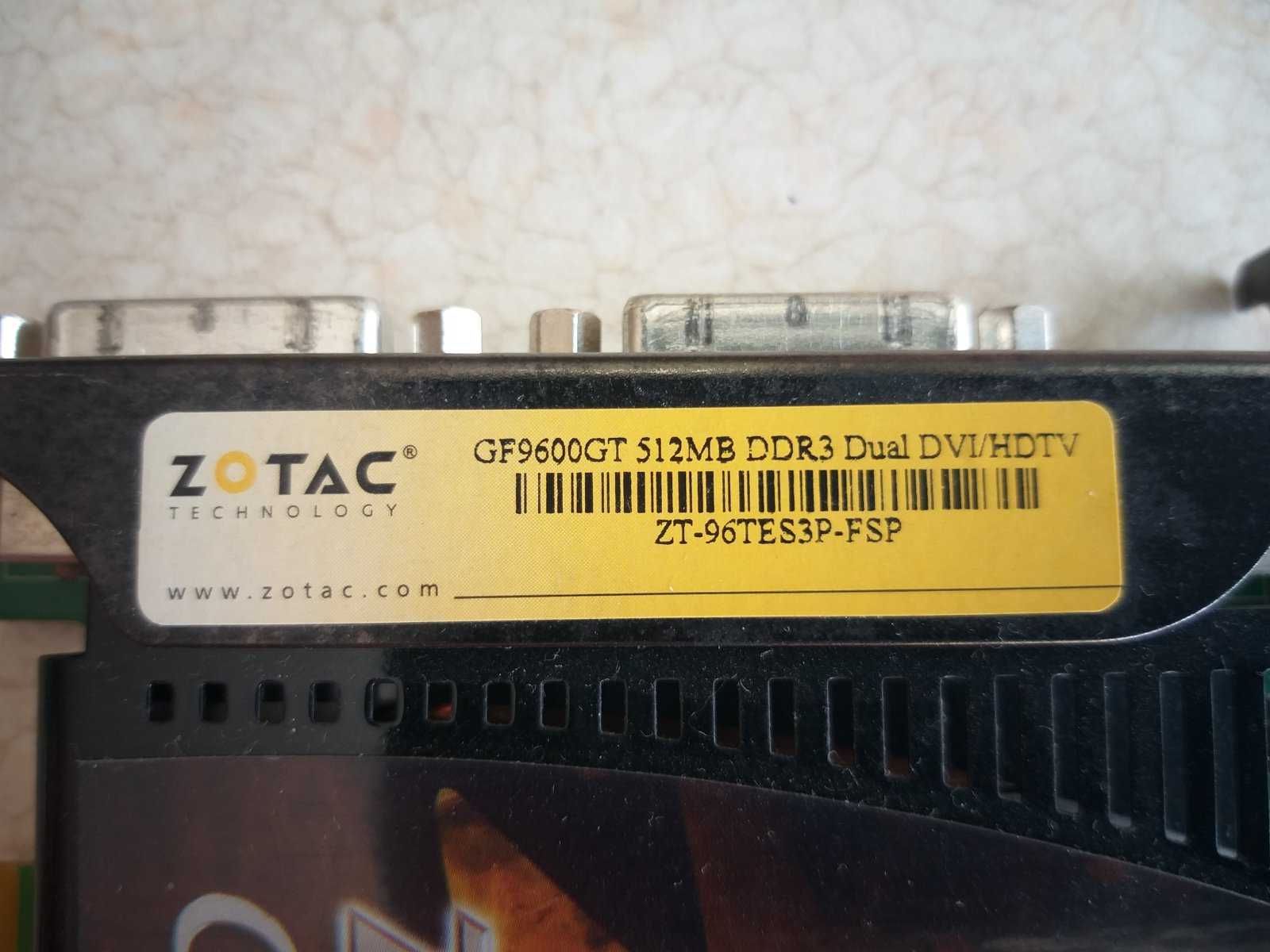 Видеокарта ZOTAC 9600GT