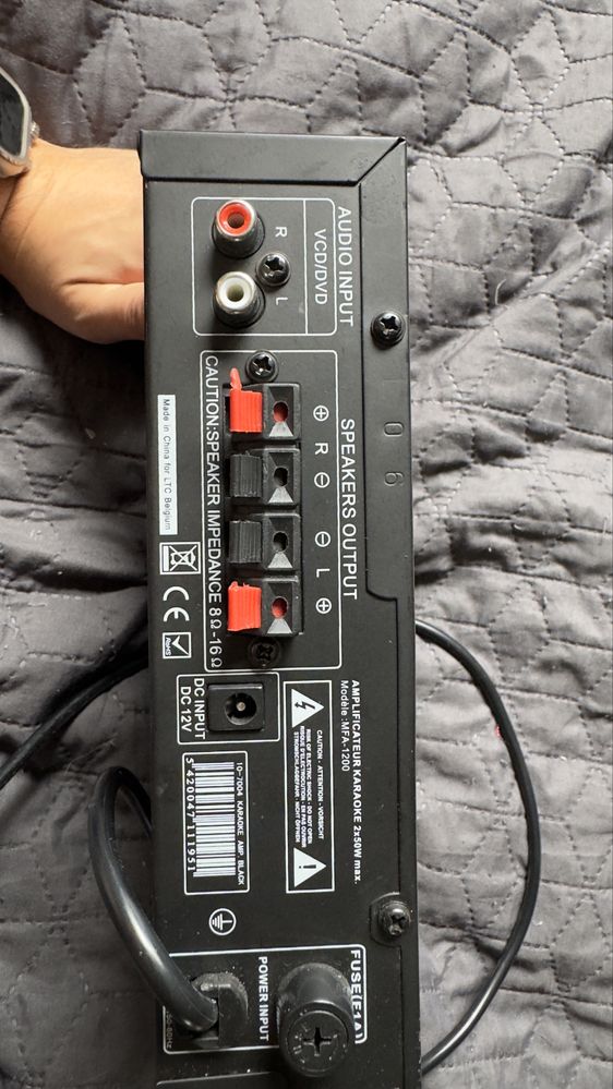 LTC MFA-1200 – Klasyczny wzmacniacz, czysty dźwięk!