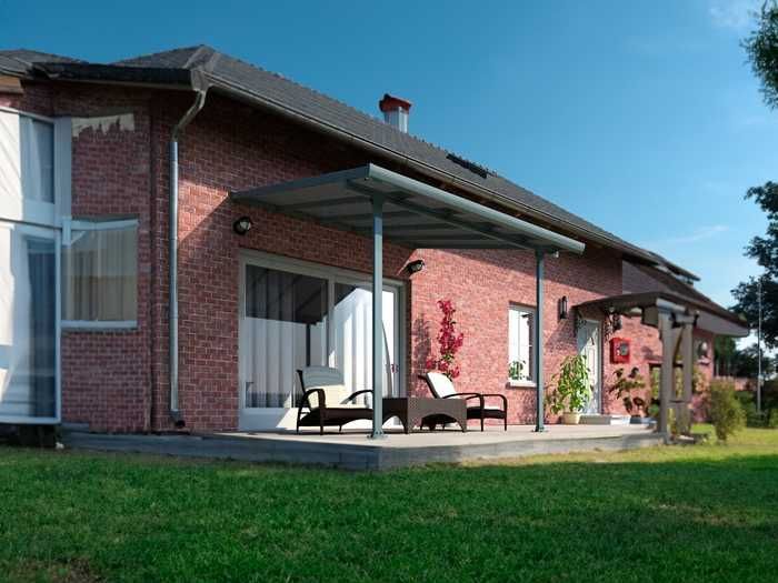 Pergola Altana Zadaszenie tarasu Aluminium i poliwęglan 3,12 x 3,03m