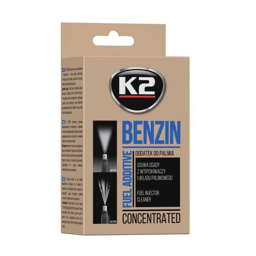 K2 BENZIN 50 ML preparat do czyszczenia wtrysków benzynowych