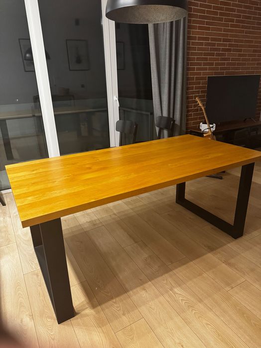 Stół styl LOFT nogi czarne