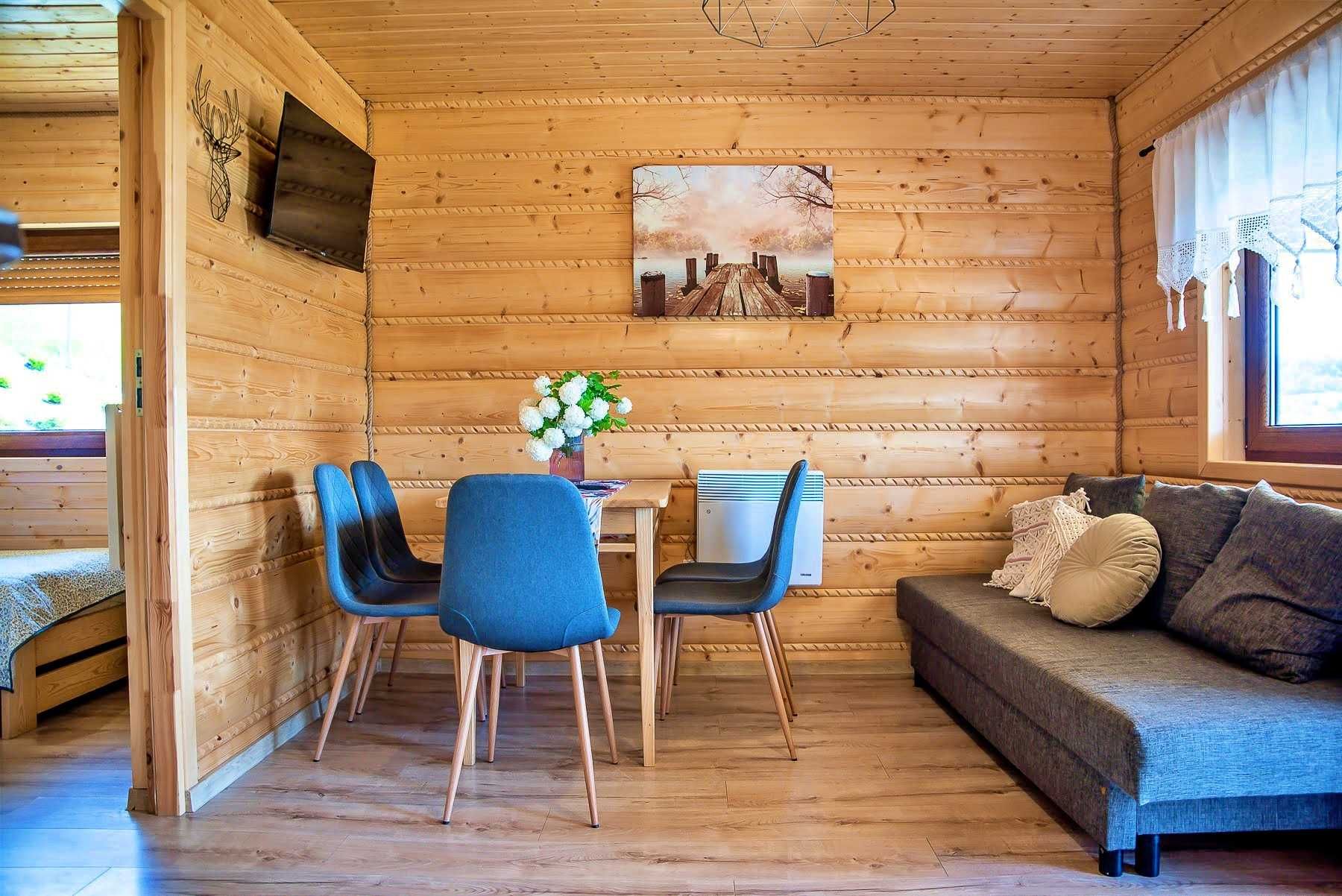Domek jacuzzi sauna śniadania  50 m od jeziora w górach  Sauna Gorąca