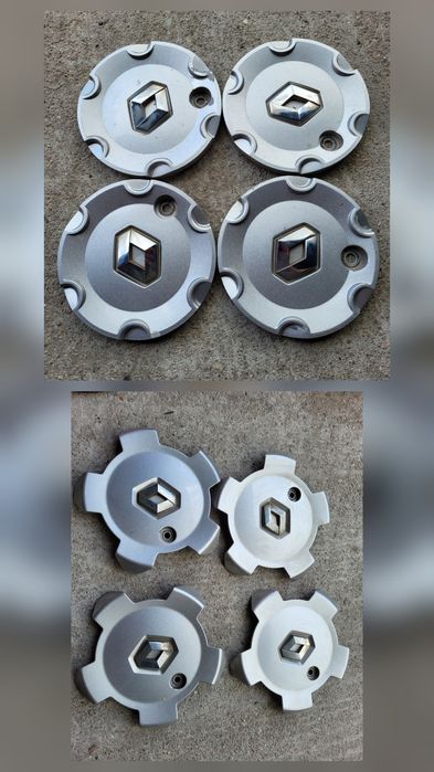 Dekielki Renault 2 kpl ori + śruby