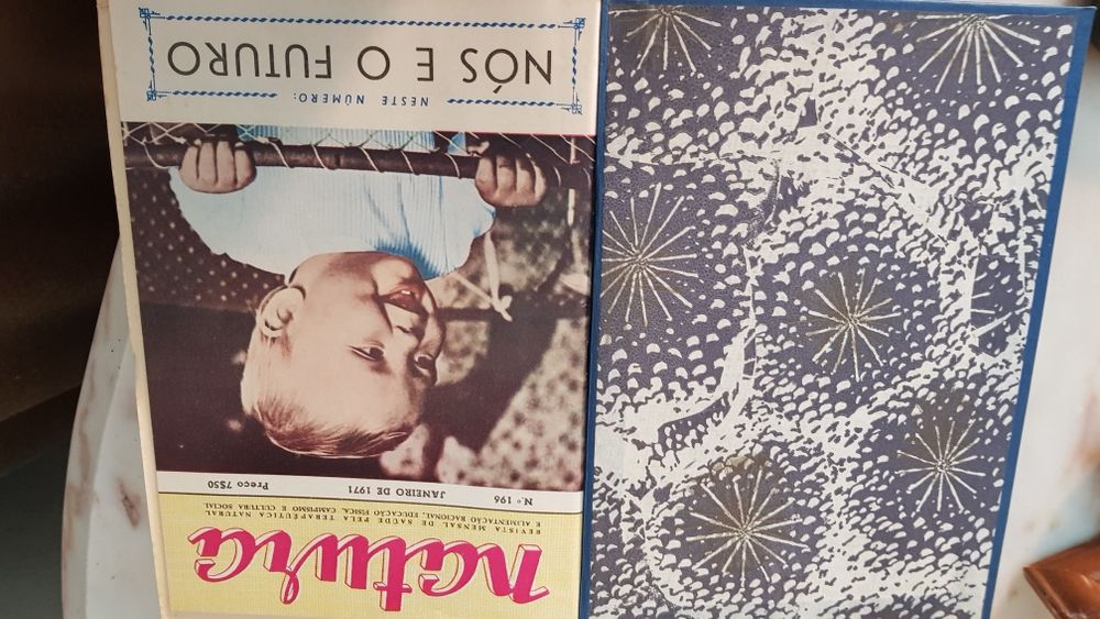 Revistas antigas encadernadas Natura