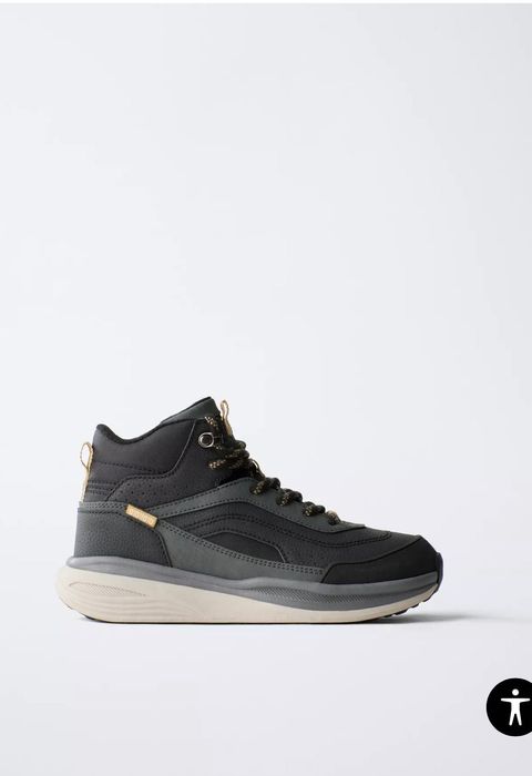 кросівки утеплені Zara 34 35 36 хайтопи