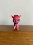 Figura pvc boneco porco rosa polly pocket