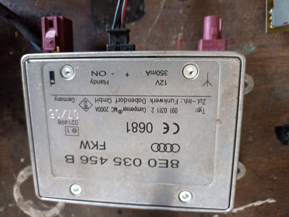 Sterownik moduł komfortu Bluetooth świateł Audi a6c6 A6 C6 akumulatora